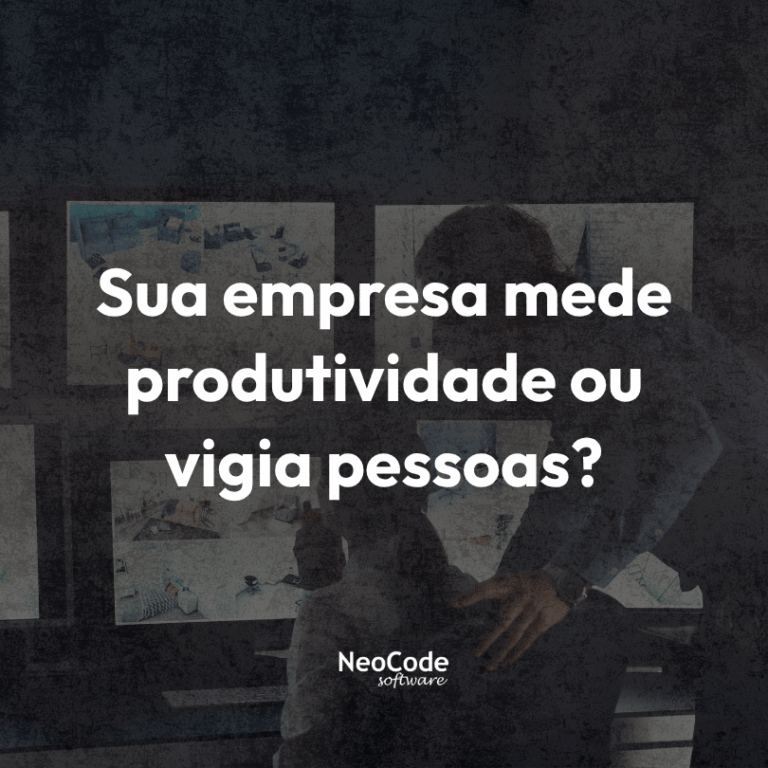 Dados de produtividade sem vigilância