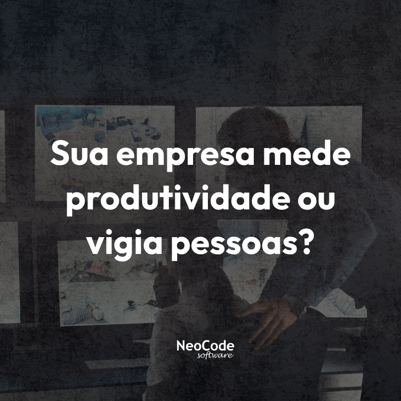 Dados de produtividade sem vigilância